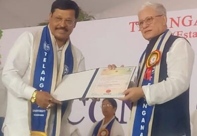 Veteran Journalist & Social Thinker Shujath Ali Honoured with PhD Degree by Governor of Telangana