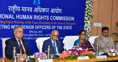 NHRC Reviews Telangana’s Human Rights Framework in High-Level Meeting