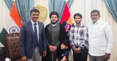 Faith and Force Unite: Religious Leader Commends Hyderabad Police for Peacekeeping