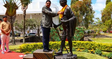Judiciary Meets Legacy: CJI B.R. Gavai Commemorates Gandhi’s Birth Anniversary at Mauritius