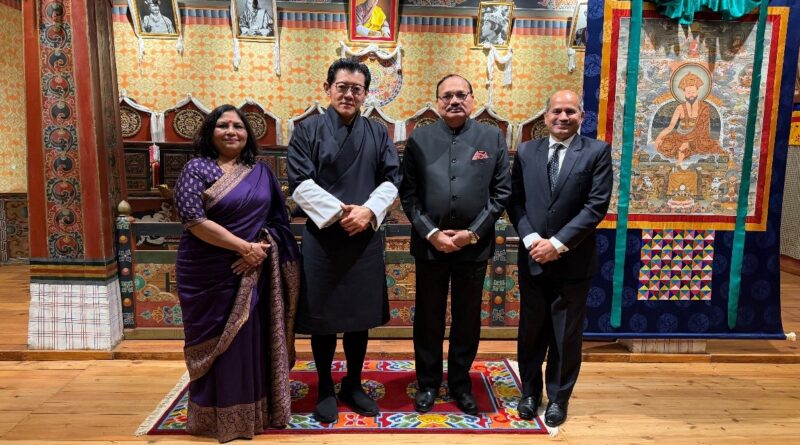Legal Diplomacy: Chief Justice of India Engages in High-Level Consultations with Bhutanese Royalty Legal Diplomacy: Chief Justice of India Engages in High-Level Consultations with Bhutanese Royalty