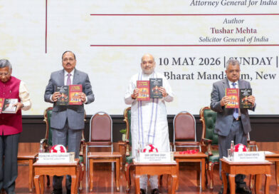 Tushar Mehta Unveils Dual Masterpieces: Legal prose and persuasive eloquence shine at Bharat Mandapam