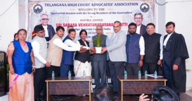 THCA Association Hosts “Interact with Young Members” Session; Justice S. V. Bhatti Urges Ethical Excellence and Practical Wisdom
